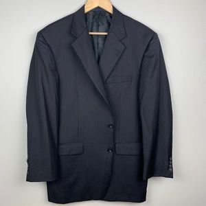 BURBERRY Two Piece Suit Navy Blue 43 Reg